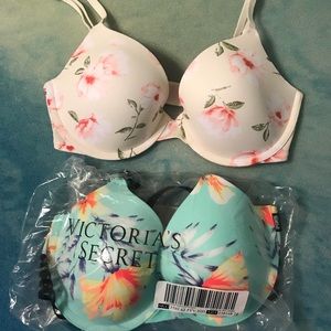 SOLD! PINK Victoria Secret Bras 32D NEW